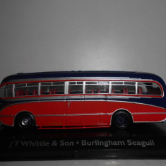 Macheta autobuz JT Whittle & Son - Burlingham Seagull - Atlas scara 1:72