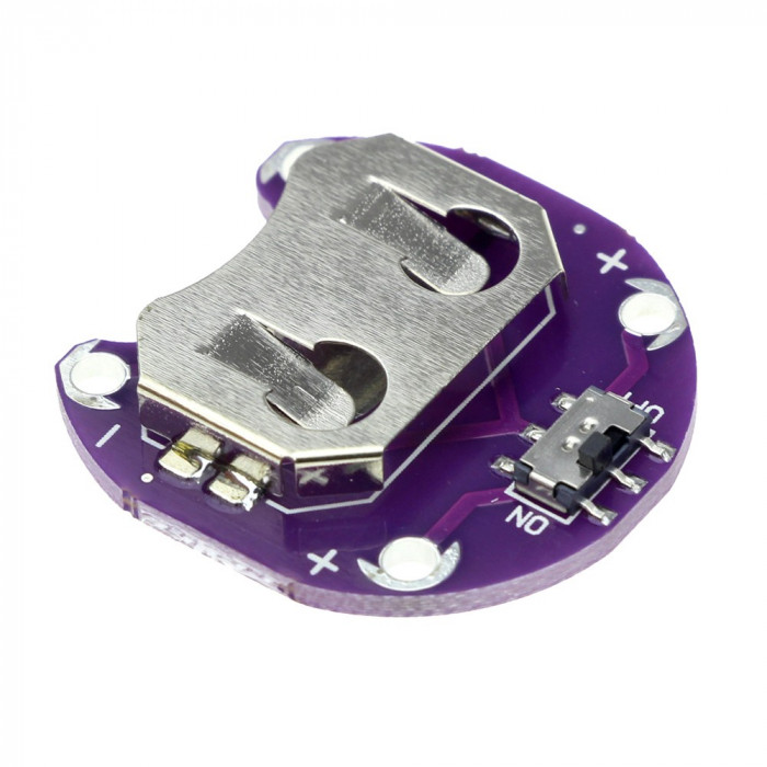 LilyPad CR2032 battery holder (L.947)