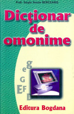 Dictionar de omonime foto