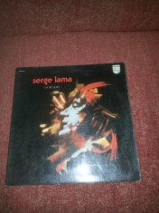 Serge Lama-La Vie Lilas-Gatefold-Philips 1975 France vinil vinyl
