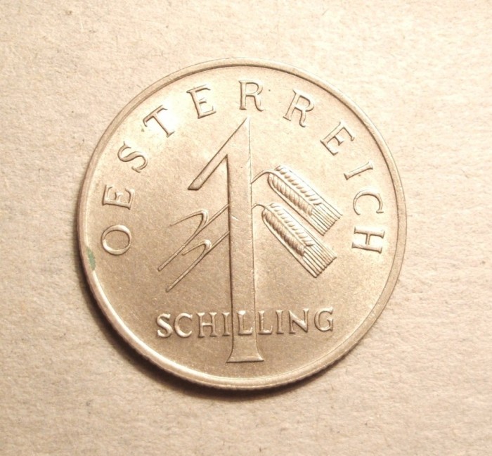 AUSTRIA 1 SCHILLING 1934 UNC