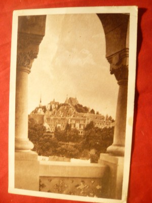 Ilustrata inedita Sighisoara 1945 Ed.Florescu- Craiova foto