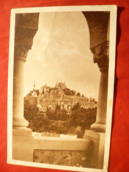 Ilustrata inedita Sighisoara 1945 Ed.Florescu- Craiova