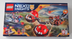 Lego Nexo Knights 70314 Carul Haosului al lui Beast Master&amp;#039;s Chaos Chariot NOU foto