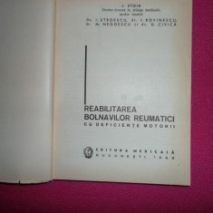 I. Stoia - Reabilitarea Bolnavilor Reumatici Cu Deficiente Motorii