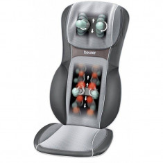 Aparat Masaj Beurer MG295 negru 4 role shiatsu 2 capete pentru masajul gatului 60 W Negru foto