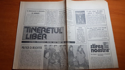 ziarul tineretul liber 19 ianuarie 1990-art. despre revolutie foto