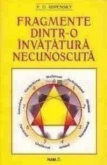 Fragmente dintr-o invatatura necunoscuta - P. D. Uspensky foto