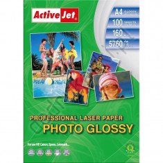 Hartie foto ActiveJet A4 Premium 160 Gr Laser foto