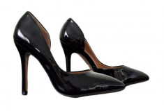 Pantofi dama negri Stiletto Lucia foto