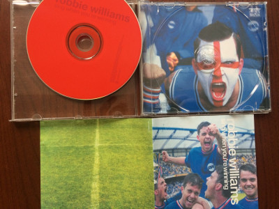 Robbie Williams Sing When You&amp;#039;re Winning 2000 album cd disc muzica pop rock vg+ foto