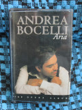 ANDREA BOCELLI - ARIA (1 CASETA AUDIO ORIGINALA + CARTICICA! - CA NOUA!), Casete audio