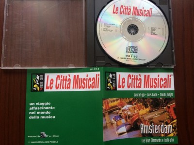 Le Citta Musicali amsterdam various cd disc selectii muzica pop rock 1996 vg+ foto
