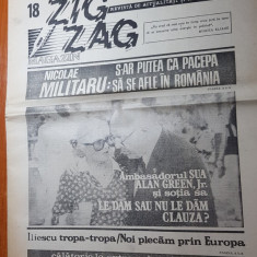 ziarul zig-zag 10-17 iulie 1990-interviu cu nicu ceausescu
