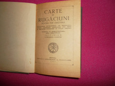 CARTE DE RUGACIUNI PENTRU TOT CRESTINUL * PATRIARHUL JUSTINIAN - 1957 foto