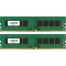 Memorie Crucial 8GB (2 x 4GB) DDR4 2400MHz CL17 1.2v Dual Channel Kit