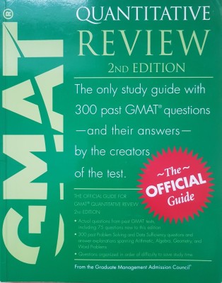 THE OFFICIAL GUIDE FOR GMAT QUANTITATIVE REVIEW foto