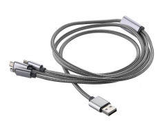 Cablu de date USB 3in1 foto