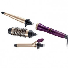 Ondulator Remington Ci97M1 Your Style Styler 3 accesorii Invelis Ceramic Anti-static Mov/Auriu foto