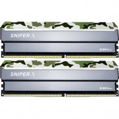 Memorie GSKill Sniper X Classic Camo 16GB DDR4 2400MHz CL17 1.2v Dual Channel Kit foto