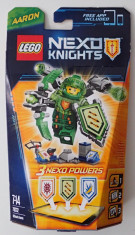 Lego Nexo Knights 70332 Ultimate Aaron Supremul Original nou sigilat 82 piese foto