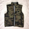Vesta Barbati Iarna Camuflaj Kaki Verde, Matlasata, Impermeabila, Vatuita - Model Army, Buzunare Fermoar, Marimea XXL