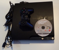 Consola Sony PlayStation 3 PS3 Slim impecabil Modat Jocuri Gratis FIFA 18 GTA 5 foto