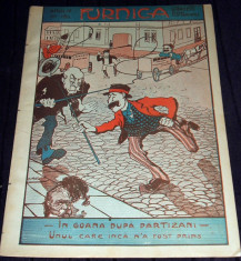 1907 FURNICA Nr. 180, revista de umor si satira politica, reclama Vin Stirbey foto