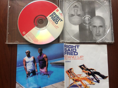 right said fred stand up for the champions 2002 album cd disc muzica pop vg+ foto