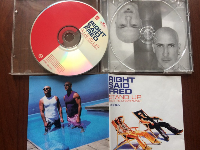 right said fred stand up for the champions 2002 album cd disc muzica pop vg+