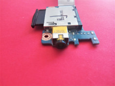 MODUL AUDIO/PLACA SUNET + CARD READER /cititor card laptop LENOVO G580 QIWG6 foto