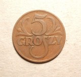 POLONIA 5 GROSZY 1937, Europa