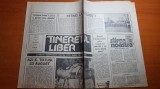ziarul tineretul liber 23 august 1990-art. despre mineriada,miting la bucuresti