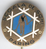 SCOALA DE SCHI - PARING - Insigna - Sport de Iarna - SUPERBA #2