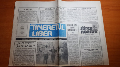 ziarul tineretul liber 18 august 1990 foto