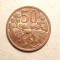 CEHOSLOVACIA 50 HALERU 1947 UNC