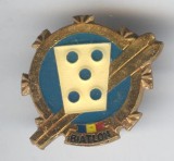 BIATLON - SKI - Insigna CONCURS Sport de Iarna 1970&#039;s - Varianta 1