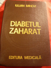 Iulian Mincu - Diabetul Zaharat - Ed. Medicala 1977 , 975 pag foto