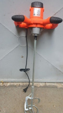 Mixer electric mortar, adeziv, vopsea CAMIOP 2050W 930 rot/ min foto