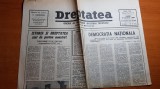 ziarul dreptatea 9 februarie 1990-istoria si dreptatea sunt de partea noastra