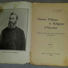 J. B. Coulbeaux - Histoire poitique et religieuse de l'Abyssinie, vol. 1