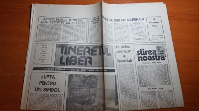 ziarul tineretul liber 28 august 1990 foto