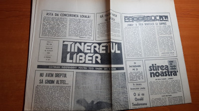 ziarul tineretul liber 22 august 1990-articolul de sorin ovidiu balan foto