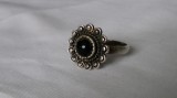 Argint INEL BOHO INDIA etnic TRIBAL RAHASTHAN cu LABRADORIT splendid VECHI rar