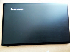 Carcasa / capac display + rama laptop LENOVO G580 foto