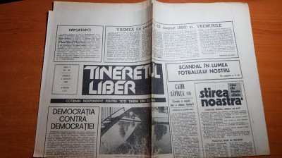 ziarul tineretul liber 4 august 1990 foto
