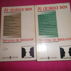 Al doilea sex Simone de Beauvoir 2 volume