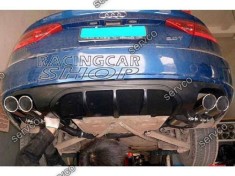 Difuzor evacuare tuning sport bara spate Audi A5 Sportback 2009-2012 ABT S5 v2 foto