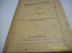 ermeneutica biblica- v. szmigelski- [ blas-1899] foto