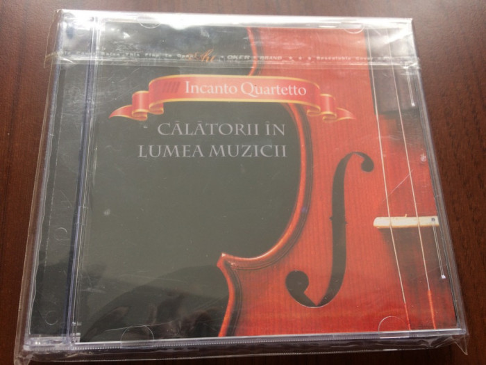 incanto quartetto calatorii in lumea muzicii cd disc muzica clasica NM VG+